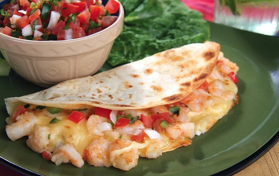 QUESADILLA DE CAMARON